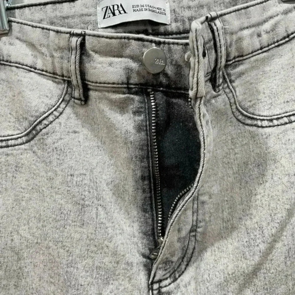 Zara elastic high rise jeggings size 4 8197/026 - Picture 8 of 9